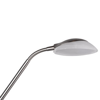 Stojací LED lampa ORSON matný nikl/alabastrové sklo 5