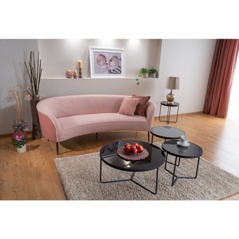 Konferenční stolek ORTIMADO šedá/černá 1