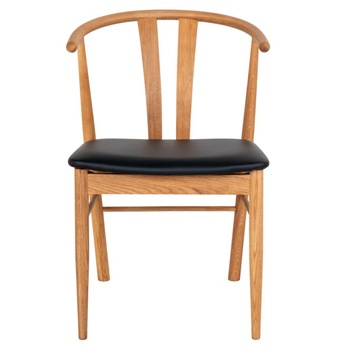 Jídelní židle  ORTINORO dub/černá 3