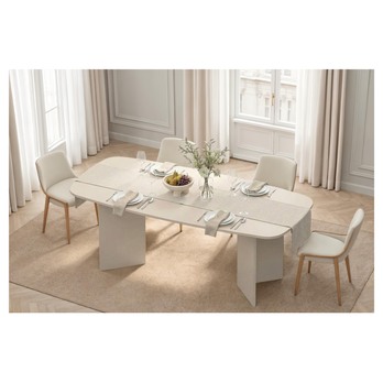 Jídelní stůl ORTISEI 210 kašmírová 1