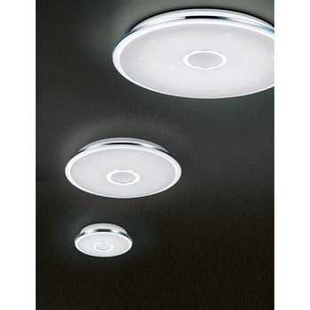 Stropní LED svítidlo OSAKA chrom 1