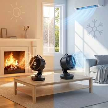 Stolní ventilátor OSCILLA černá 3