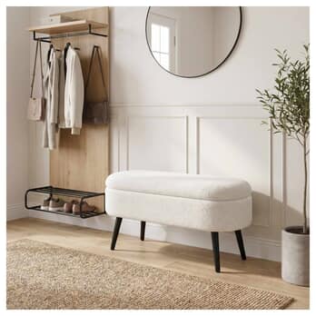 Taburet OSLO 5 bílá/černá 2