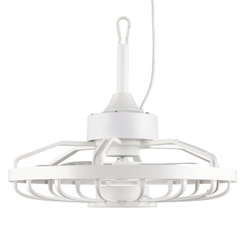 Závěsné LED svítidlo s ventilátorem OSLO bílá 3