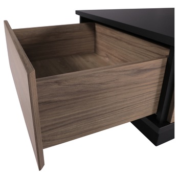 Konferenční stolek OSMOND šedá/dub catania/černá 6