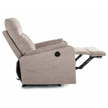 Relaxační křeslo OTLOS tmavě béžová 2
