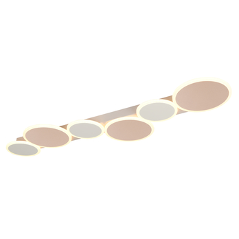 Stropní svítidlo OVELA kávová/krémová 1