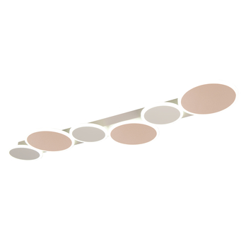 Stropní svítidlo OVELA kávová/krémová 2