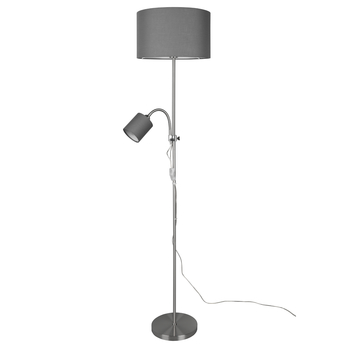 Stojací lampa OWEN šedá 2