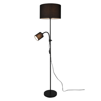 Stojací lampa OWEN černá 1