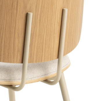 Jídelní židle OWEN béžová/šedá 7