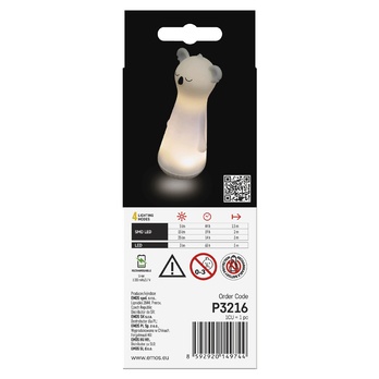 Dětská noční lampa P3216 modrá 6