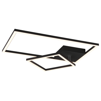 Stropní LED svítidlo PADELLA černá 1