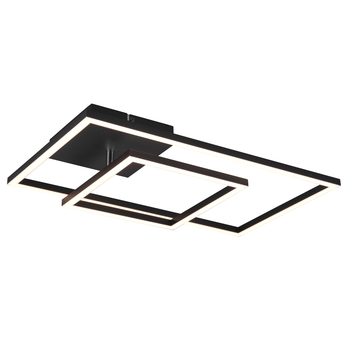 Stropní LED svítidlo PADELLA černá 2