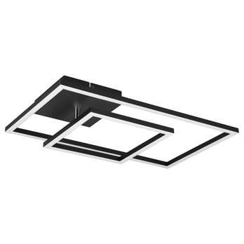Stropní LED svítidlo PADELLA černá 6