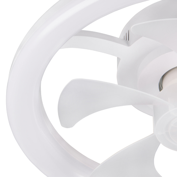 Stropní LED svítidlo s ventilátorem PAJALA bílá 8