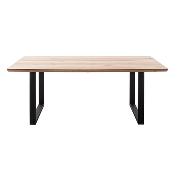Jídelní stůl PALAIS dub/černá, šířka desky 180 cm 1