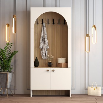 Předsíňová sestava  PALERMO 1 krémová/dub 3