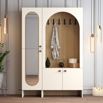 Předsíňová sestava  PALERMO 2 krémová/dub 4