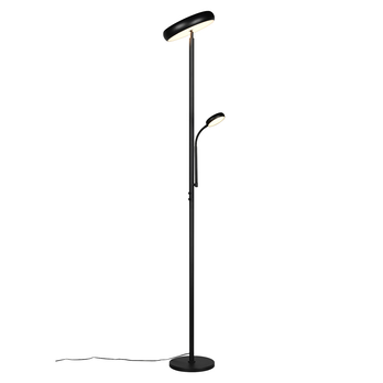 Stojací LED lampa PALERMO černá 1
