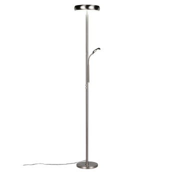 Stojací LED lampa PALERMO stříbrná 2