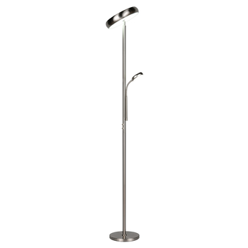 Stojací LED lampa PALERMO stříbrná 3
