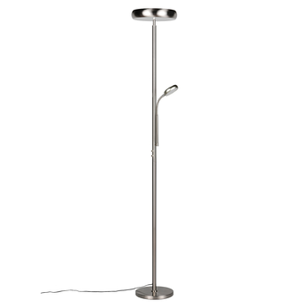 Stojací LED lampa PALERMO stříbrná 4