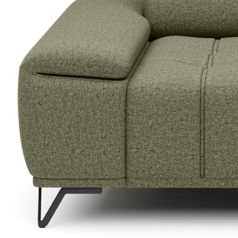 Pohovka PALLADIO 2F tmavě zelená, s funkcí 3