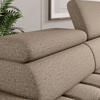 Pohovka PALLADIO 2F světle hnědá s funkcí 3