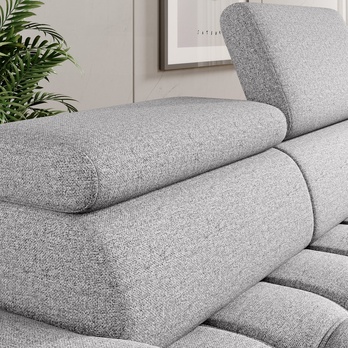 Pohovka PALLADIO 3 šedá, bez funkce 2