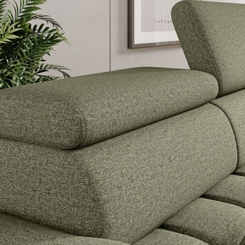 Pohovka PALLADIO 3 tmavě zelená, bez funkce 2