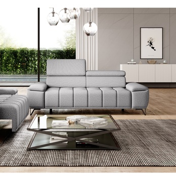 Pohovka PALLADIO 3F šedá, s funkcí 1