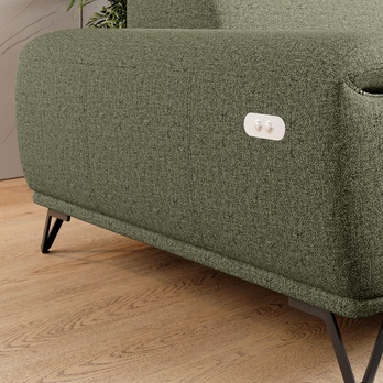 Pohovka PALLADIO 3F tmavě zelená, s funkcí 4