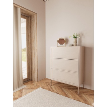 Komoda PALMDALE 80 šedá 1
