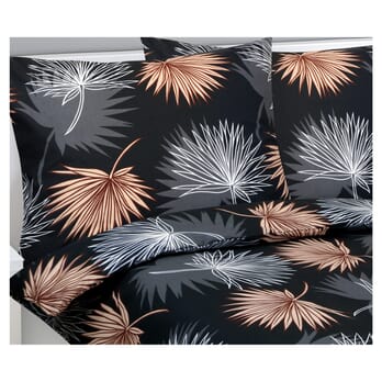 Povlečení PALMOVÝ LIST černá/béžová/bílá, 70x90 a 140x200 cm 5