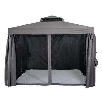 Zahradní altán PAMILA šedá 2