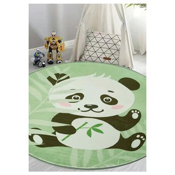 Dětský koberec PANDA průměr 80 cm 1