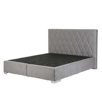 Postel boxspring PAOLA šedá 2