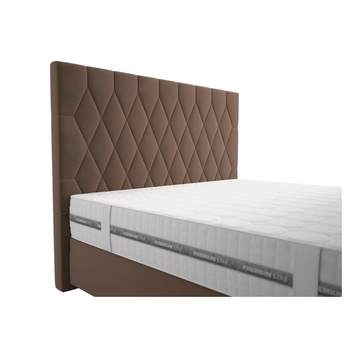 Postel boxspring PAOLA hnědá 2