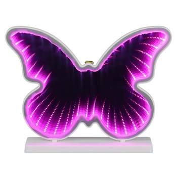 Stolní lampa PAPILLON bílá 2