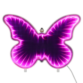 Stolní lampa PAPILLON bílá 7