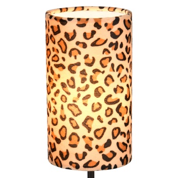 Stolní lampa PARDINA černá/hnědá 2