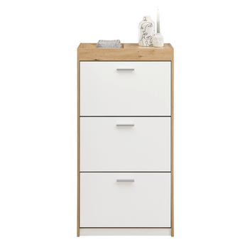 Botník PARID 3 dub artisan/bílá 2