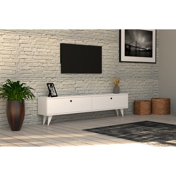 TV komoda PARIS bílá 1