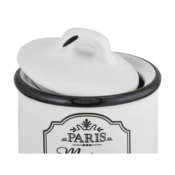 Dóza na cukr PARIS bílá 1
