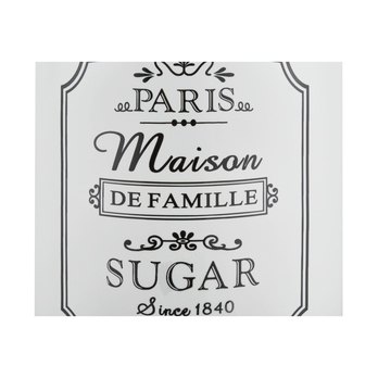Dóza na cukr PARIS bílá 3