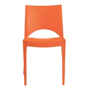 Jídelní židle PARIS oranžová 2