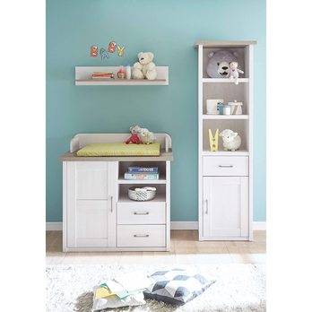 Přebalovací komoda  PARVATI pinie bílá/dub truffel 5