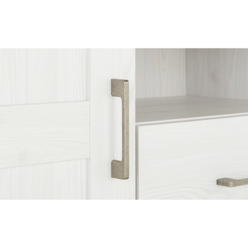 Přebalovací komoda  PARVATI pinie bílá/dub truffel 10