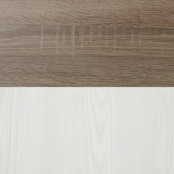 Postel PARVATI pinie bílá/dub truffel, 90x200 cm 7